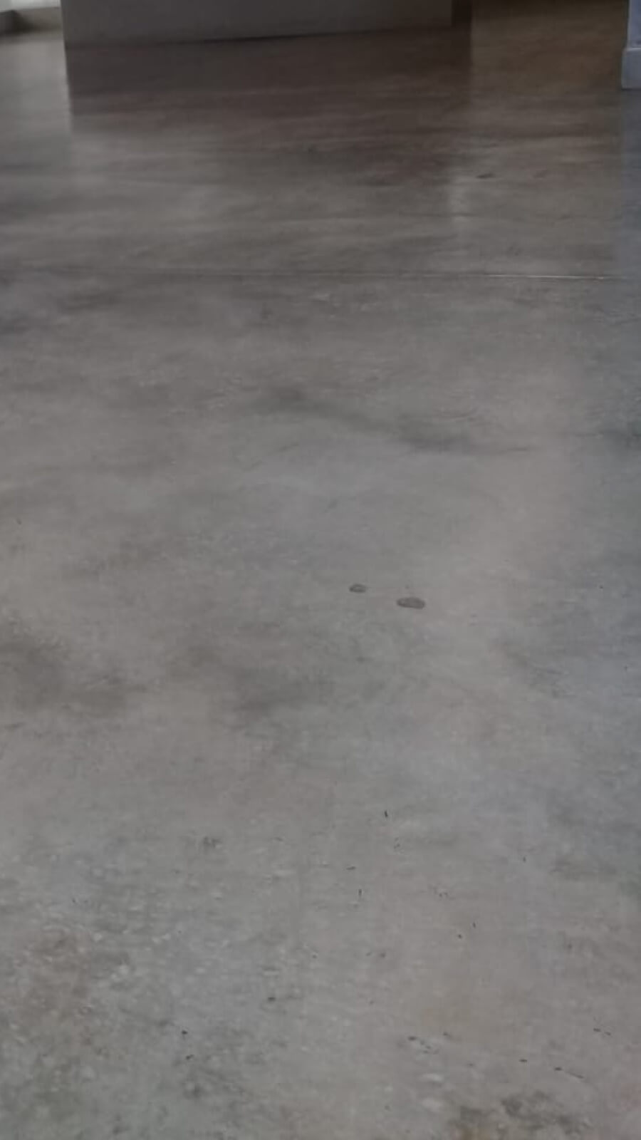 Vitrificação no concreto usinado